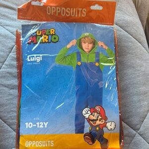 OppoSuits Super Mario Luigi Kids Costume